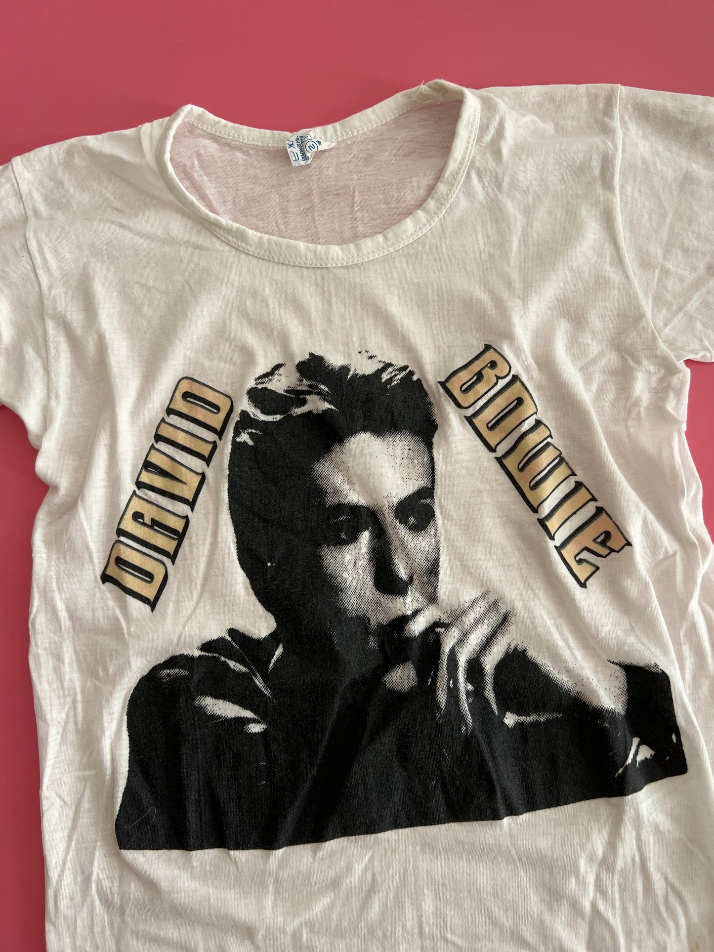 DAVID BOWIE vintage baby tee