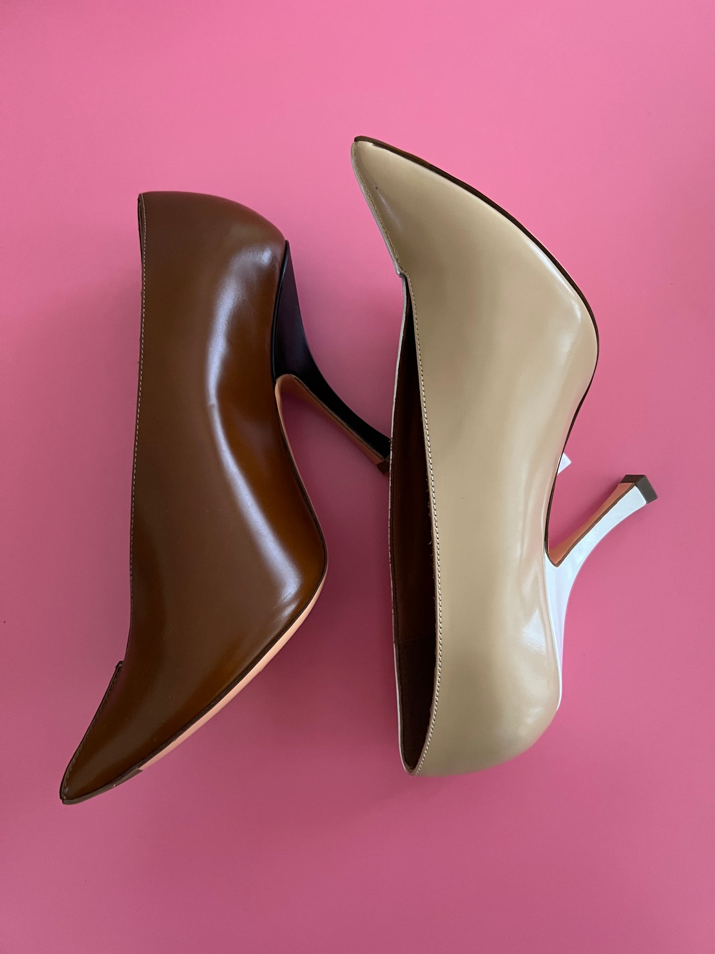 Y PROJECT two tone heels
