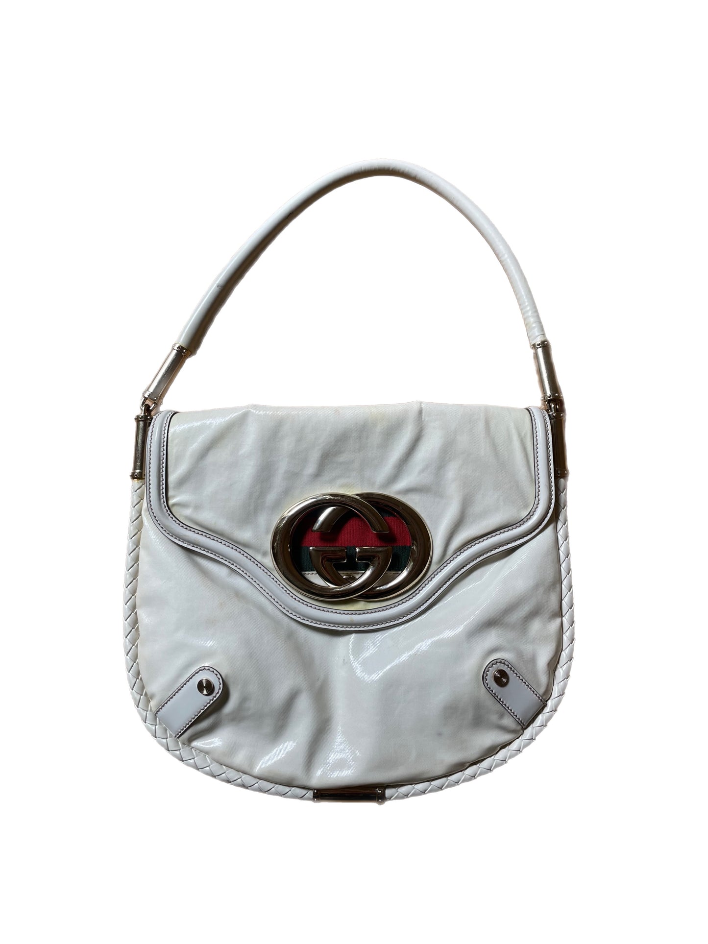 GUCCI patent logo bag