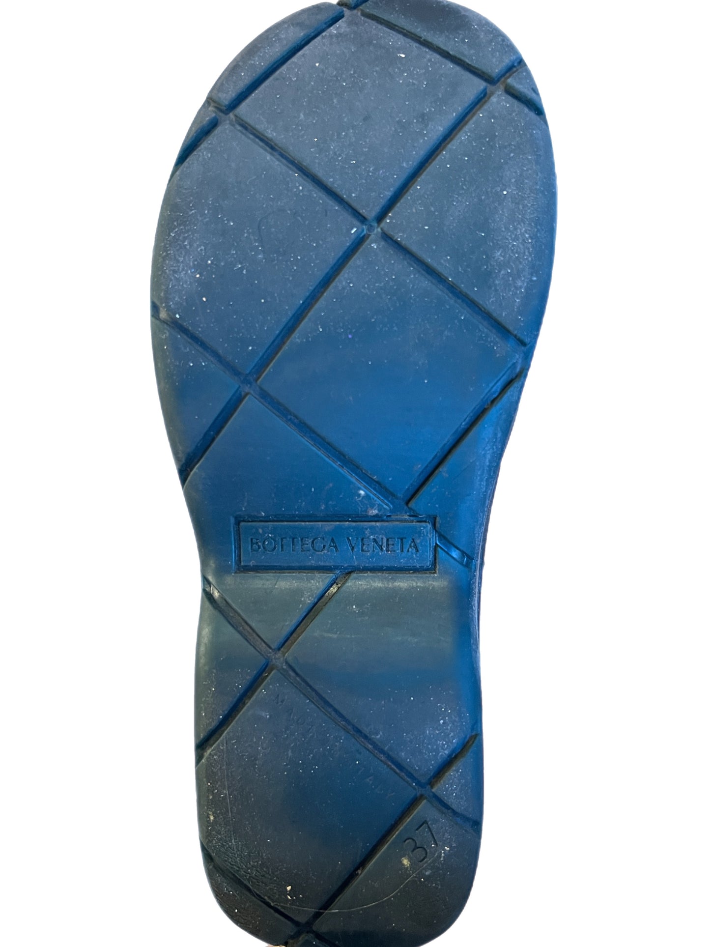 BOTTEGA VENETA long bottle green puddle boots