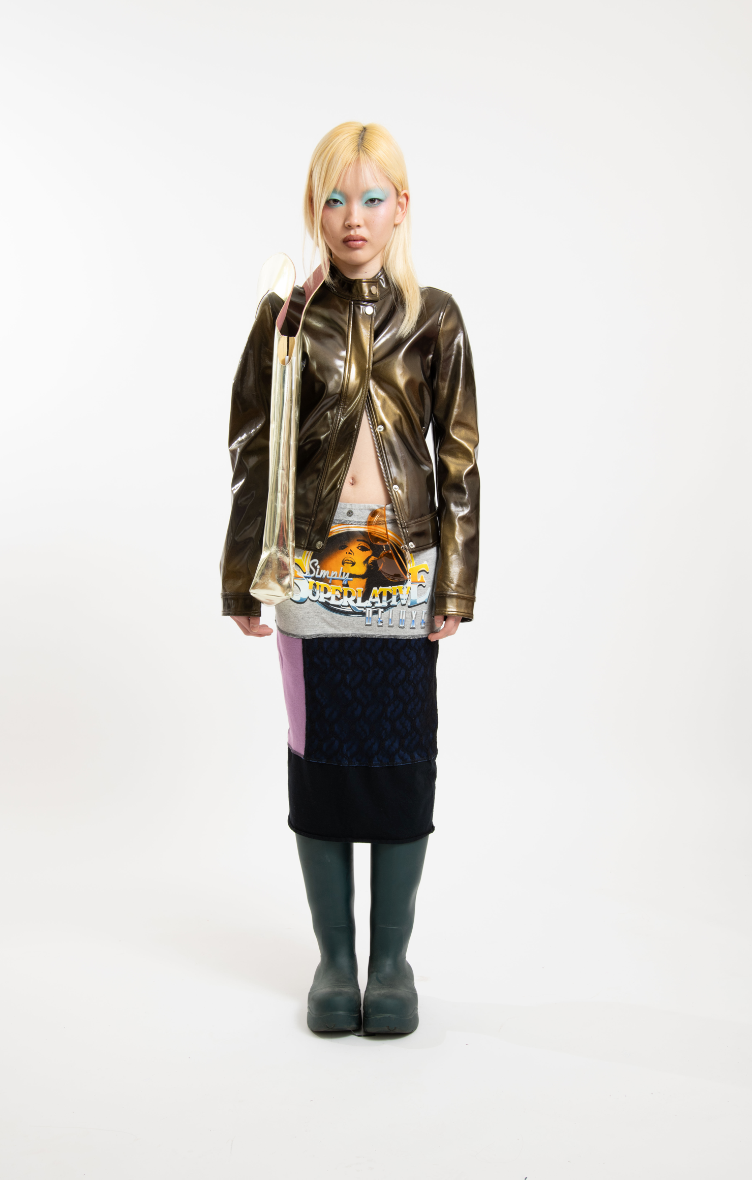 D&G jersey printed skirt