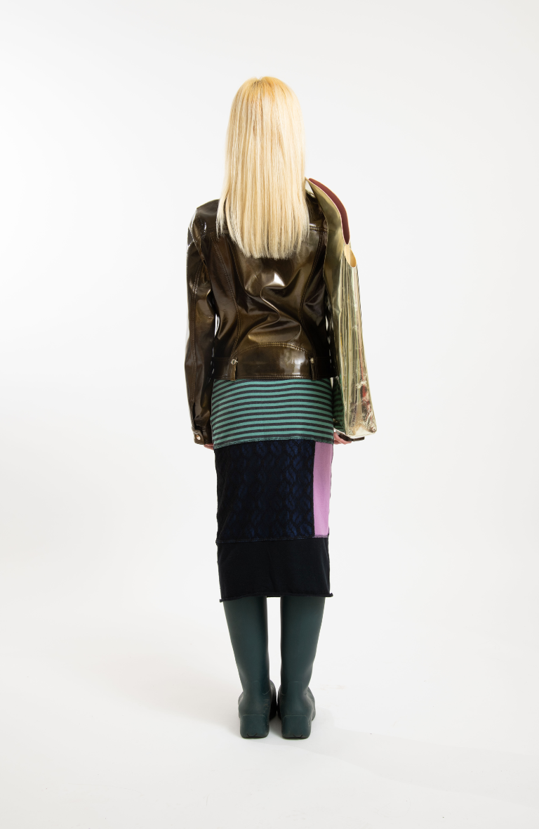 D&G jersey printed skirt