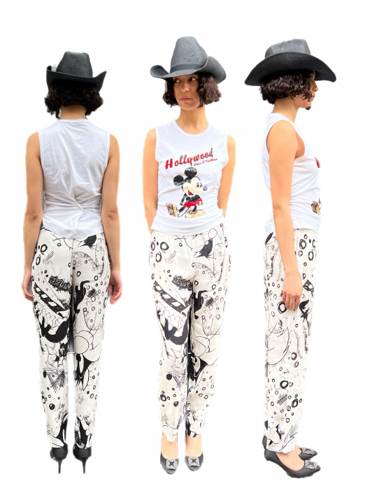DOLCE&GABBANA mikey embellished tee