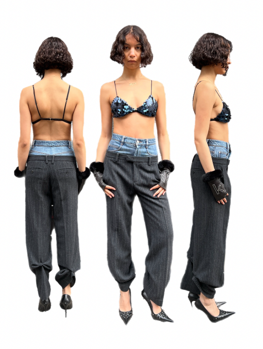 MISS SIXTY double layered pants