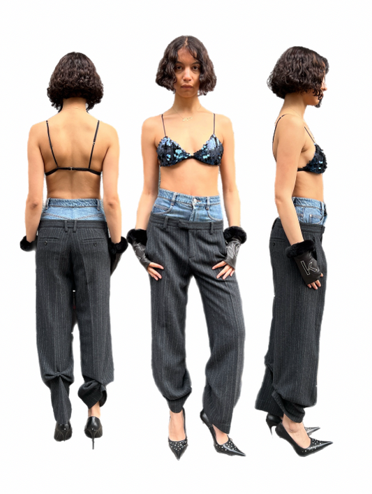 MISS SIXTY double layered pants