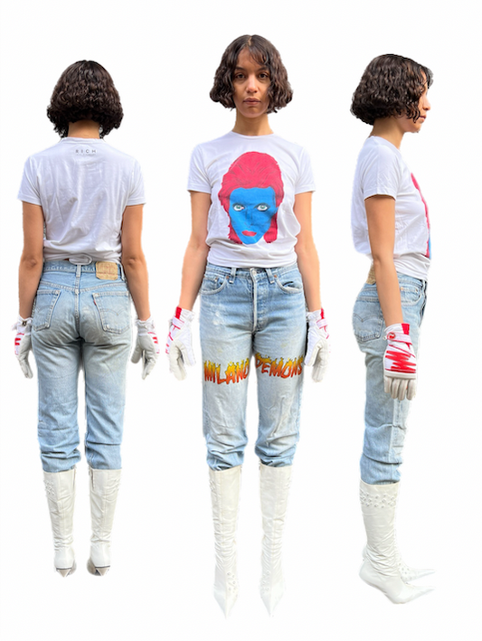 RICHMOND tee w. david bowie illustration