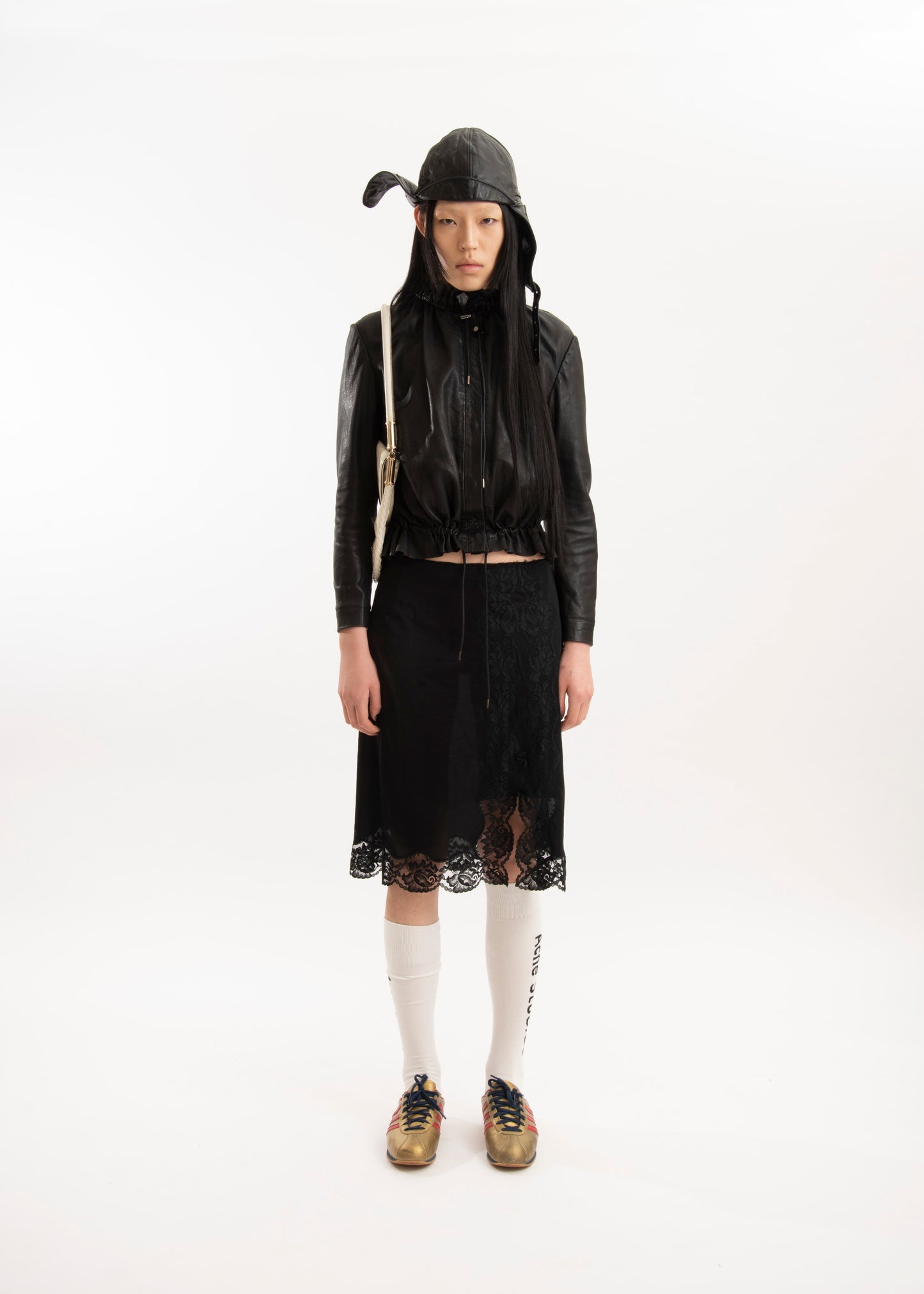 MAJE leather bomber