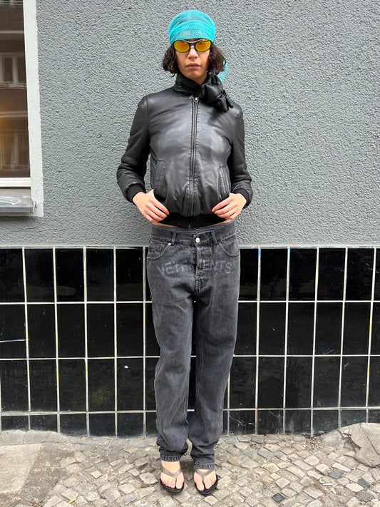 VETEMENTS by demna gvasalia logo denims