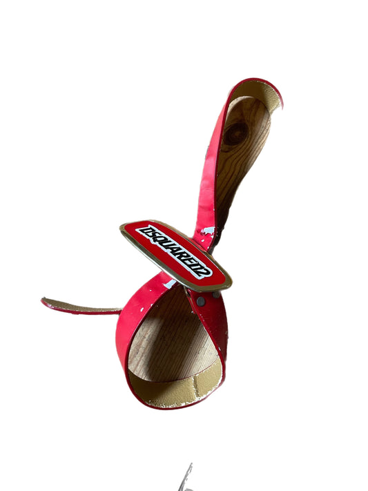 DSQUARED logo buckle belt