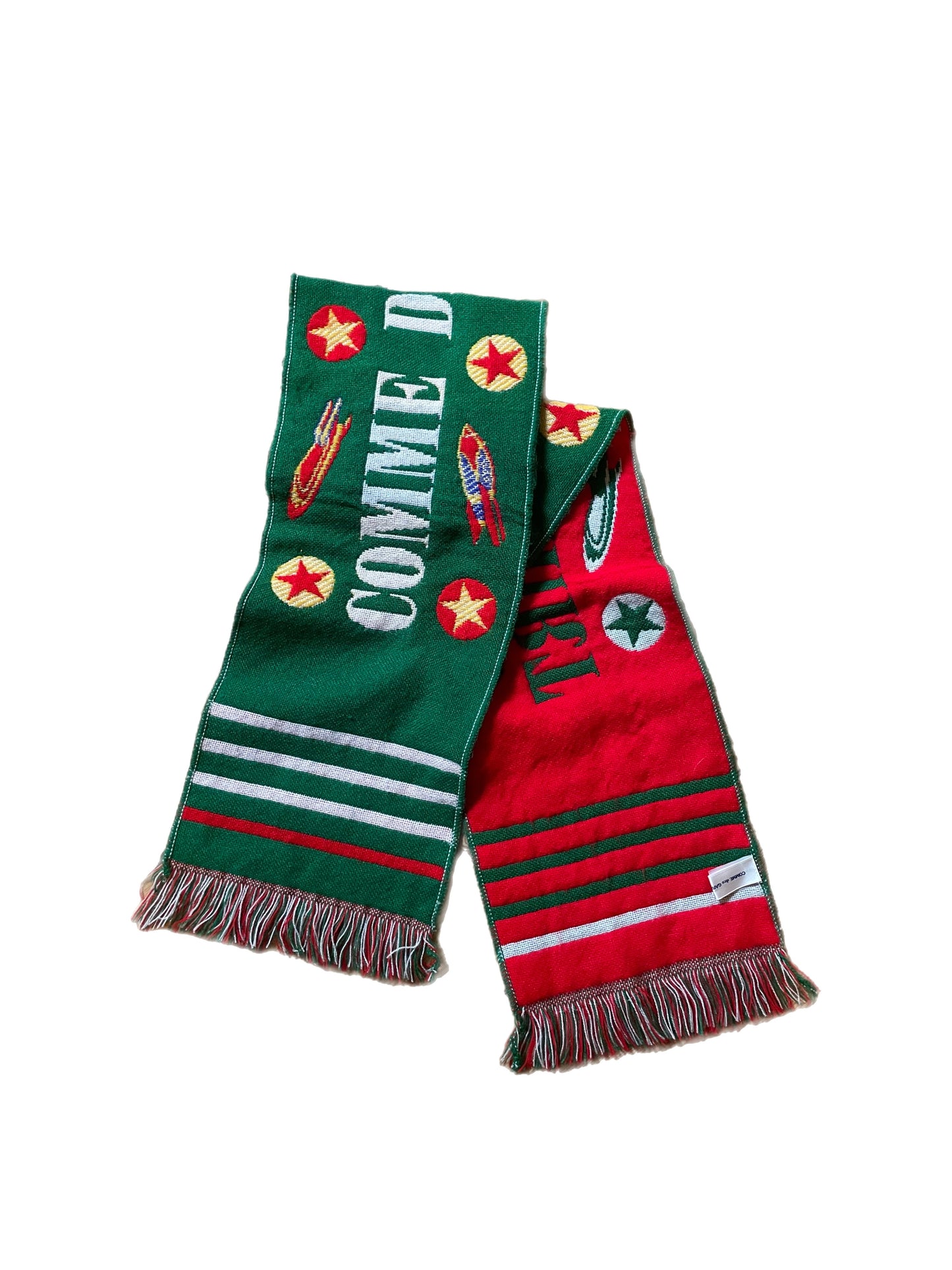 COMME DES GARCONS logo soccerscarf