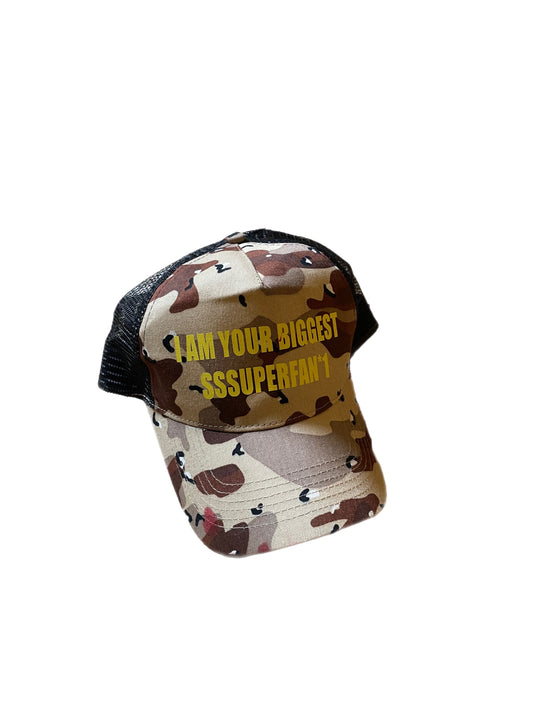 SSSUPERCAP*1 camo signature truckercap