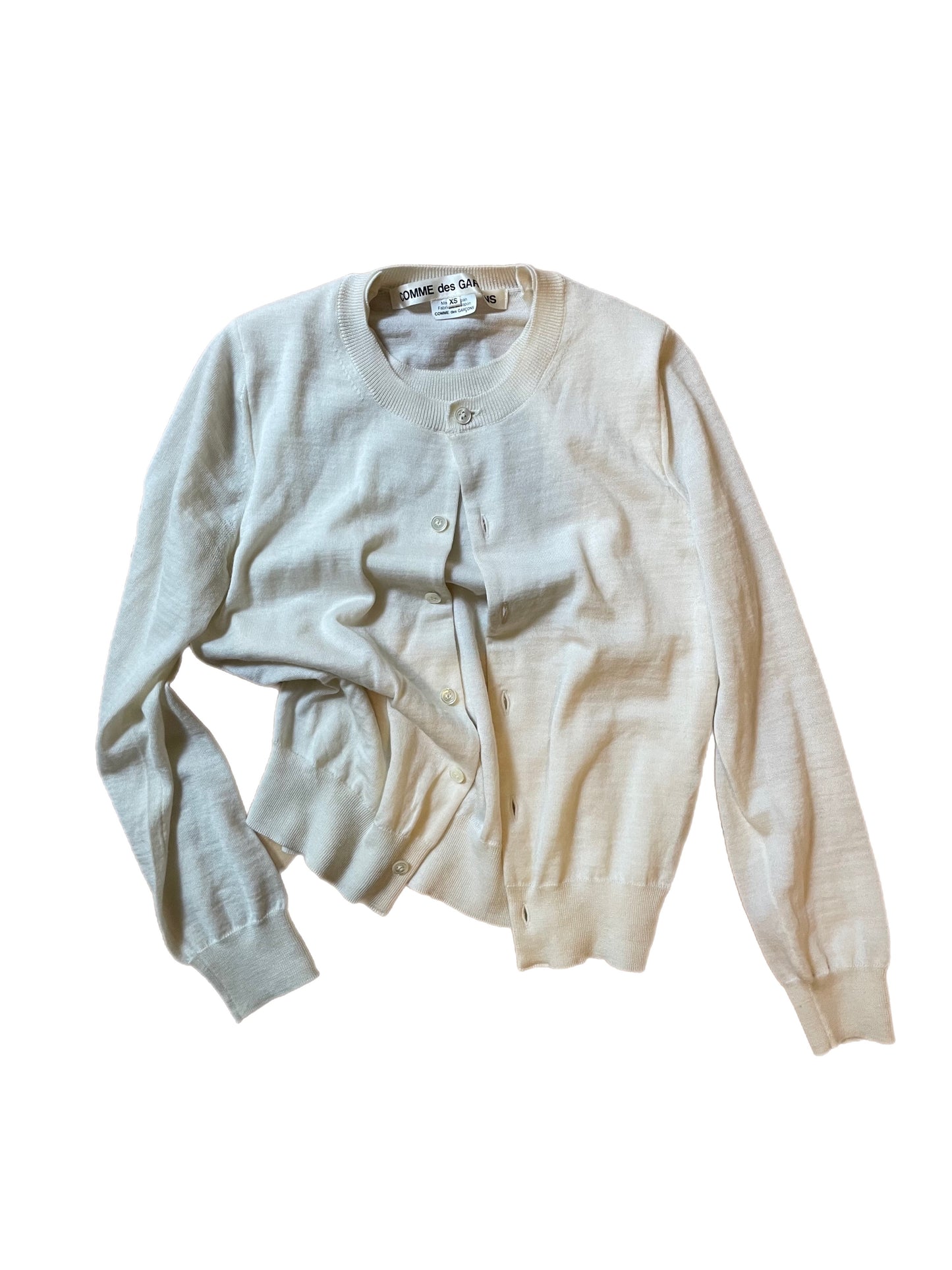 COMME DES GARCONS twinset