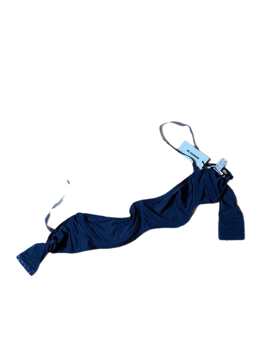 JIL SANDER navy balconette bra