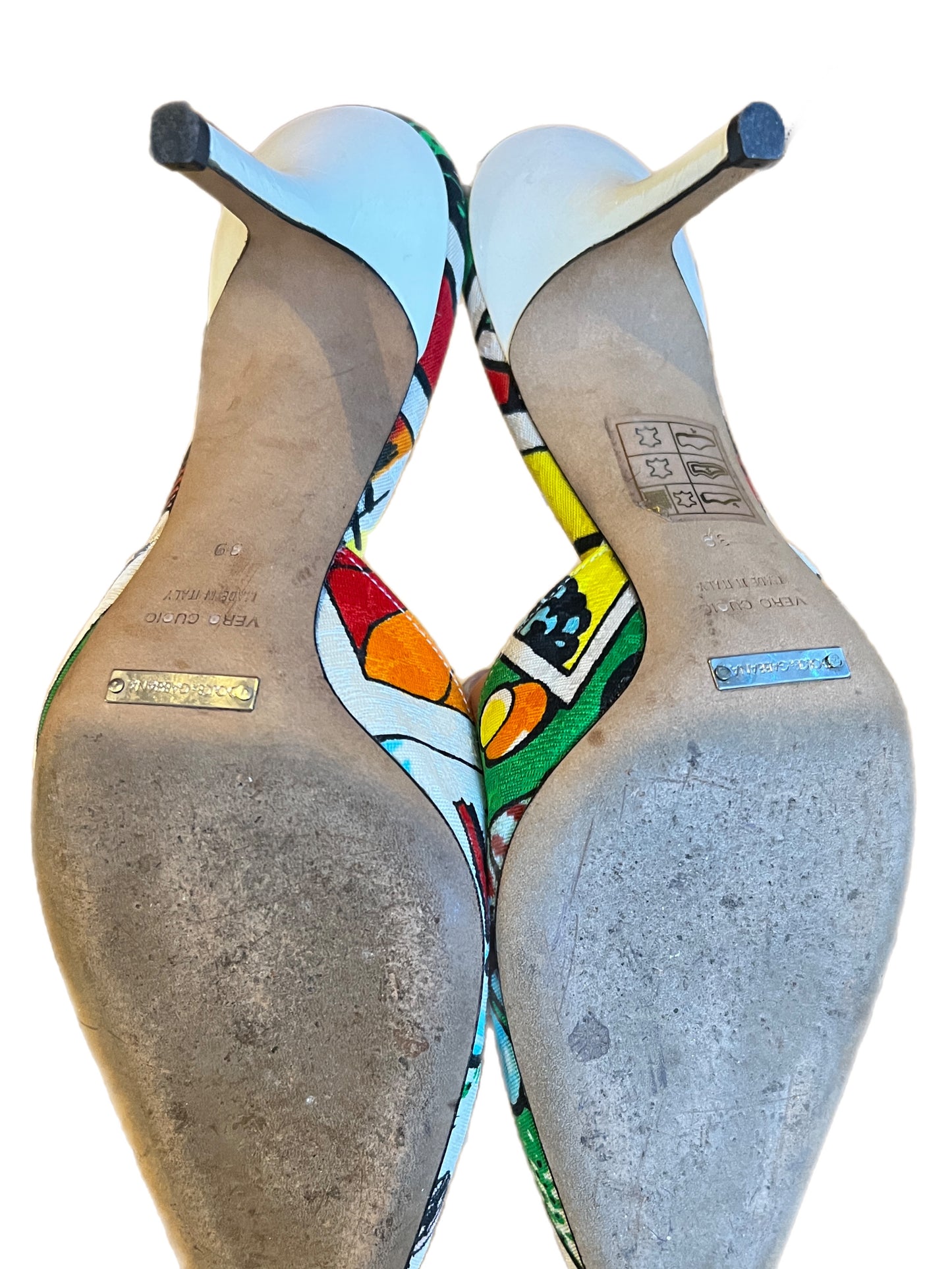 DOLCE&GABBANA mermaid heels
