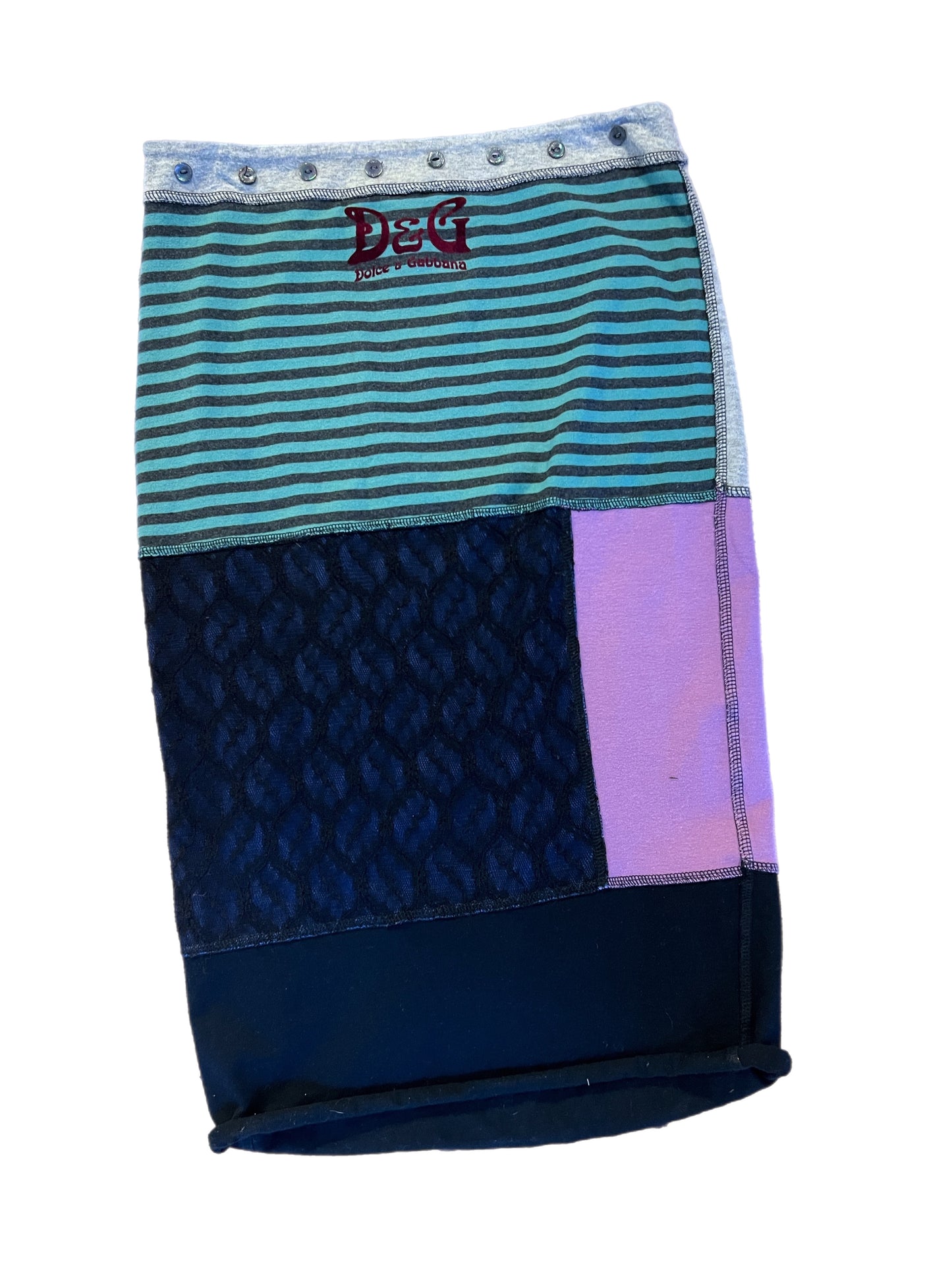 D&G jersey printed skirt