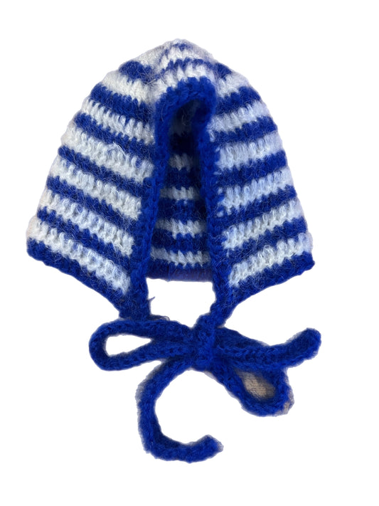 mohair bonnet in collaboration w. PAULUSCHKAA